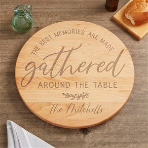 Gathered Around the Table 15" Personalized Lazy Susan - 36731