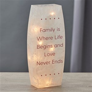 Write Your Own Message Personalized Large Frosted Tabletop Light - 36823-L