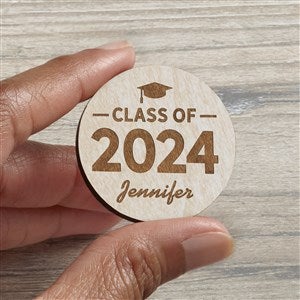Class Of... Personalized Wood Pocket Token- Whitewashed - 36835-W