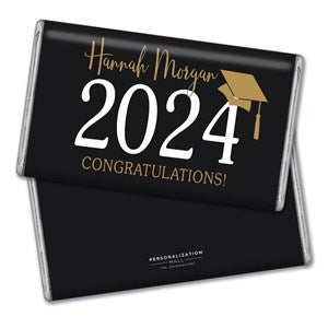 Classic Graduation Personalized 5 lb. Hershey Bar - 36856D