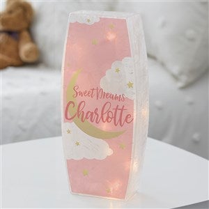 Personalized Personalized Small Frosted Tabletop Light - Beyond The Moon - Large - 36864-L