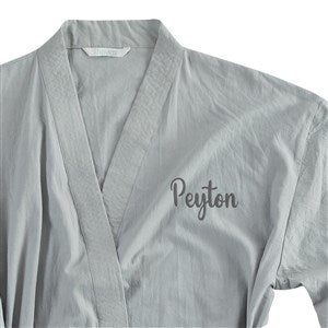 Haven™ Linen Blend Harbor Mist Kimono Robe - 36876-H