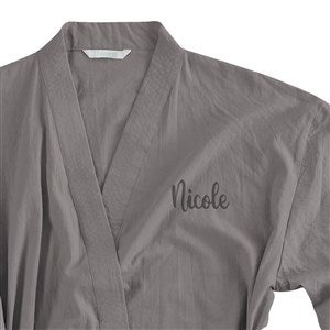 Haven™ Linen Blend Gargoyle Kimono Robe - 36876-G