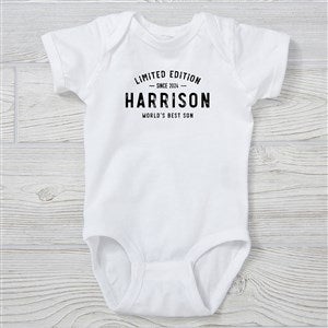 Limited Edition Personalized Baby Bodysuit - 36881-CBB
