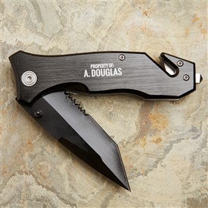 Authentic Personalized Lock-back Knife