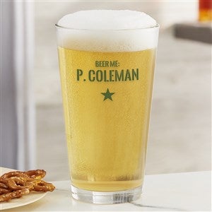 Authentic Personalized 16oz Pint Glass - 36950-PG
