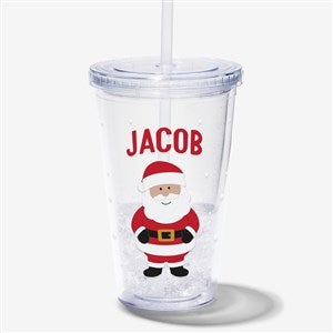 Santa and Friends Personalized 17 oz. Insulated Acrylic Tumbler - 36981