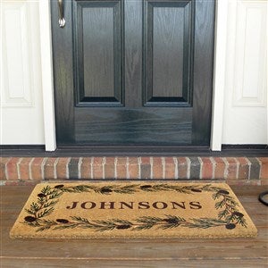 Personalized Evergreen Premium Coir Doormat - 30x48 - 37016D-L