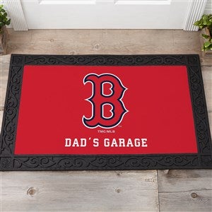MLB Boston Red Sox Personalized Doormat- 20x35 - 37034-M