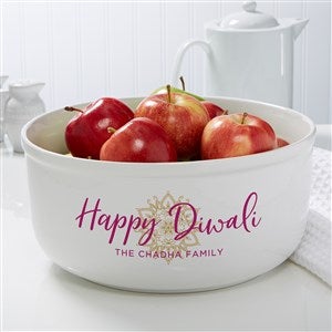 Diwali Personalized Serving Bowl - 37041