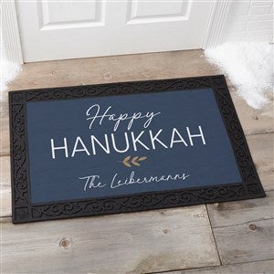 Spirit of Hanukkah Personalized Doormat- 20x35 - 37048-M