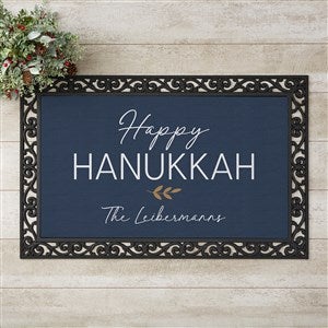 Spirit of Hanukkah Personalized Doormat- 20x35 - 37048-M