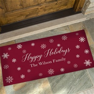 Winter Wonderland Personalized Oversized Doormat- 24x48 - 37050-O