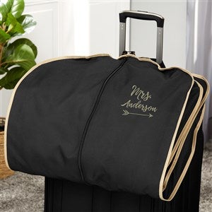 Mr. & Mrs. Embroidered Deluxe Garment Bag - 37134