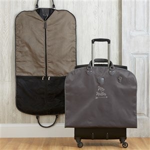 Mr. & Mrs.  Water Resistant Embroidered Garment Bag - 37135