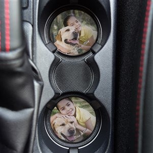 Pet Photo Memories Personalized Photo Car Coaster Set of 2 - 37138