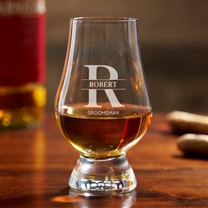 Lavish Groomsman Glencairn® Personalized 6.25oz Whiskey Glass - 37157