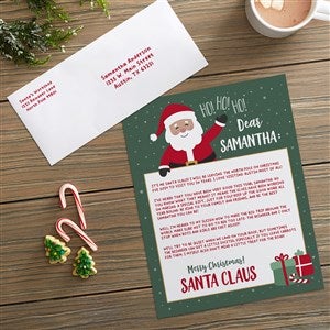 Santa Character Personalized Letter From Santa - 37171