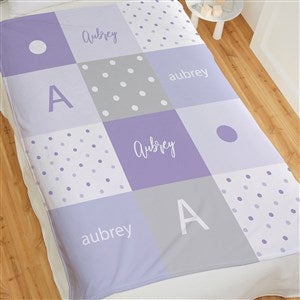 Sweet Baby Personalized 50x60 Plush Fleece Blanket - 37182-F