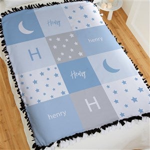 Sweet Baby Personalized 50x60 Tie Blanket - 37182-T