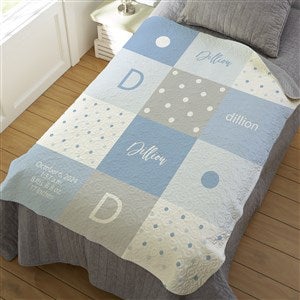 Sweet Baby Personalized 50X60 Quilted Baby Blanket - 37182-Q