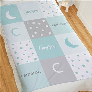 Sweet Baby Personalized 50x60 Light Weight Fleece Blanket - 37182-LF