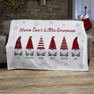 Christmas Gnome Personalized 50x60 Sweatshirt Blanket - 37210-SW