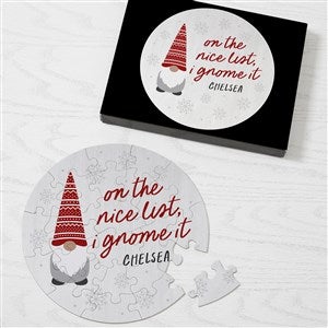Christmas Gnome Personalized 26 pc Puzzle - 37224-26