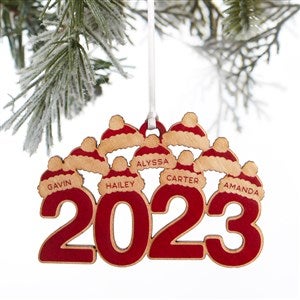 2023 Personalized Wood Ornament- Red Maple - 37227-R