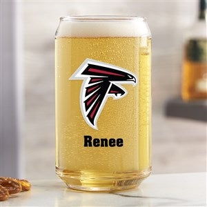 NFL Atlanta Falcons Personalized Printed 16 oz. Beer Can Glass - 37245