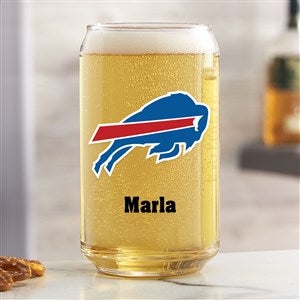 NFL Buffalo Bills Personalized Printed 16 oz. Beer Can Glass - 37247