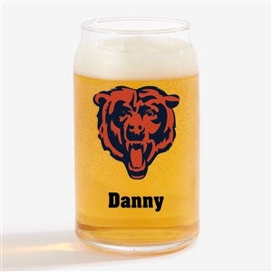 NFL Chicago Bears Personalized Printed 16 oz. Beer Can Glass - 37249