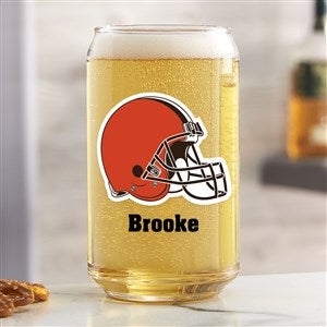 NFL Cleveland Browns Personalized Printed 16 oz. Beer Can Glass - 37250