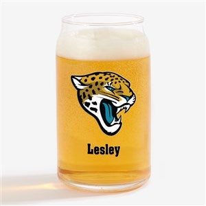 NFL Jacksonville Jaguars Personalized Printed 16 oz. Beer Can Glass - 37256