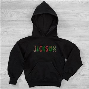 The Joys Of Christmas Personalized Hanes® Kids Hooded Sweatshirt - 37348-YHS
