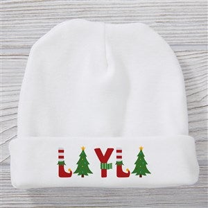 The Joys Of Christmas Personalized Christmas Baby Hat - 37352-H