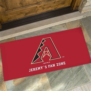 MLB Arizona Diamondbacks Personalized Oversized Doormat- 24x48 - 37408-O