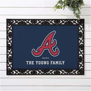 MLB Atlanta Braves Personalized Doormat- 18x27 - 37410-S