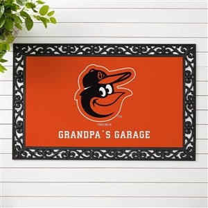 MLB Baltimore Orioles Personalized Doormat- 20x35 - 37411-M