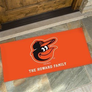 MLB Baltimore Orioles Personalized Oversized Doormat- 24x48 - 37411-O