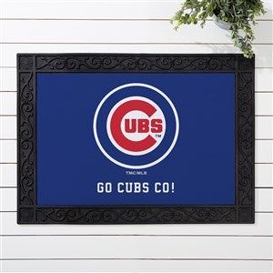 MLB Chicago Cubs Personalized Doormat- 18x27 - 37412-S