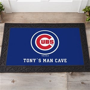 MLB Chicago Cubs Personalized Doormat- 20x35 - 37412-M