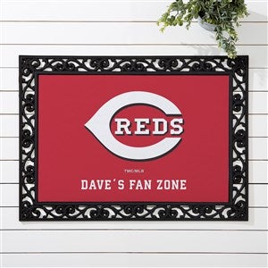 MLB Cincinnati Reds Personalized Doormat- 18x27 - 37414-S