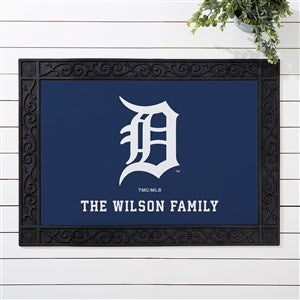 MLB Detroit Tigers Personalized Doormat- 18x27 - 37417-S