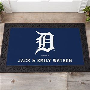 MLB Detroit Tigers Personalized Doormat- 20x35 - 37417-M