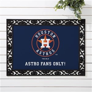 MLB Houston Astros Personalized Doormat- 18x27 - 37418-S