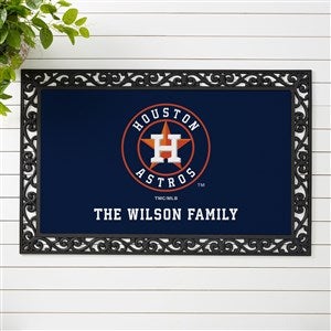 MLB Houston Astros Personalized Doormat- 20x35 - 37418-M