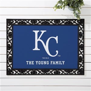 MLB Kansas City Royals Personalized Doormat- 18x27 - 37419-S
