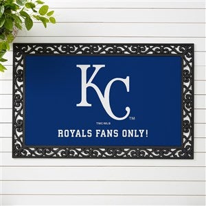 MLB Kansas City Royals Personalized Doormat- 20x35 - 37419-M