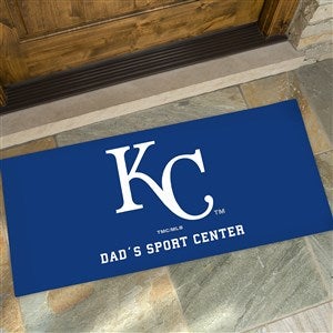 MLB Kansas City Royals Personalized Oversized Doormat- 24x48 - 37419-O